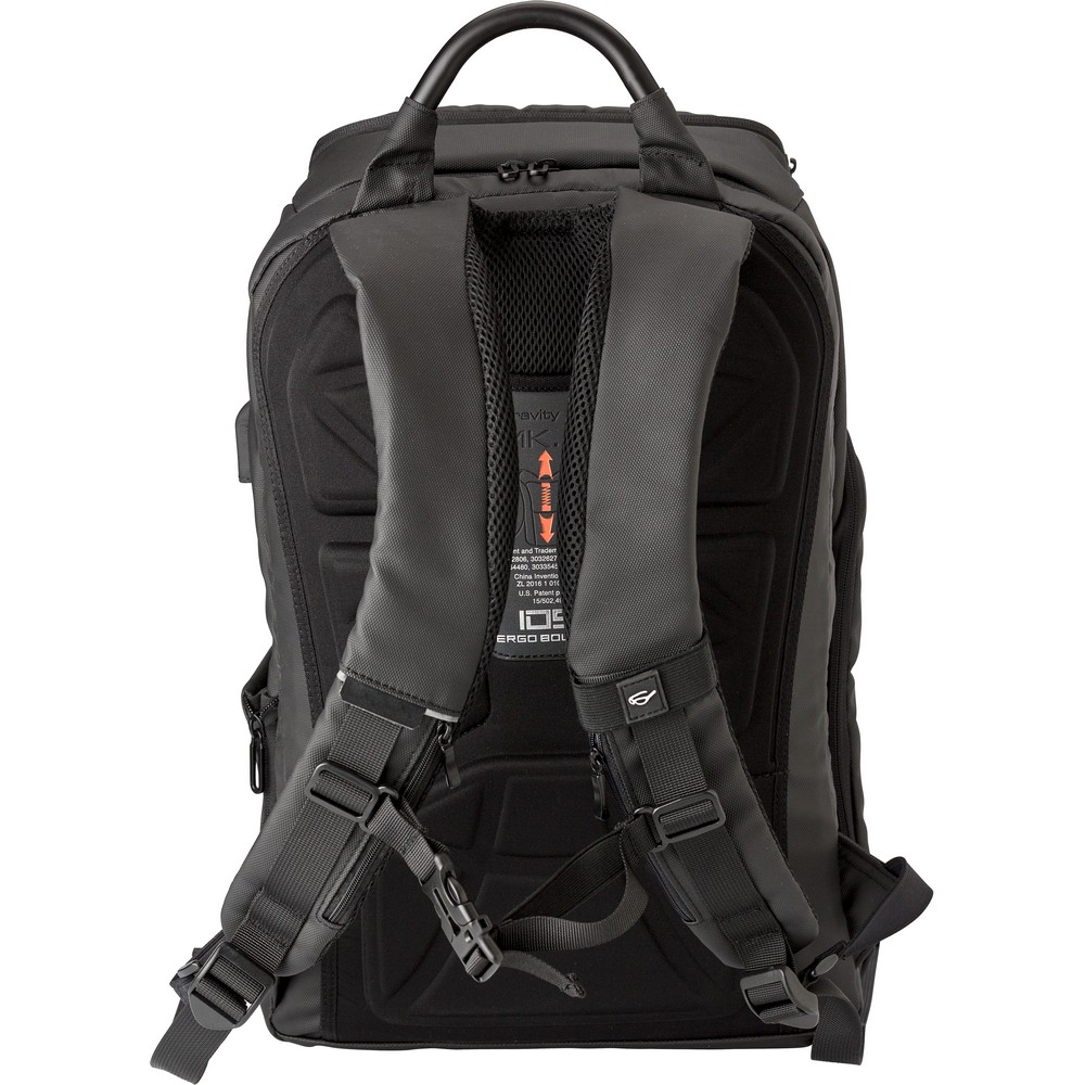 Laptop-Rucksack 15" in Schwarz, Ansicht 4