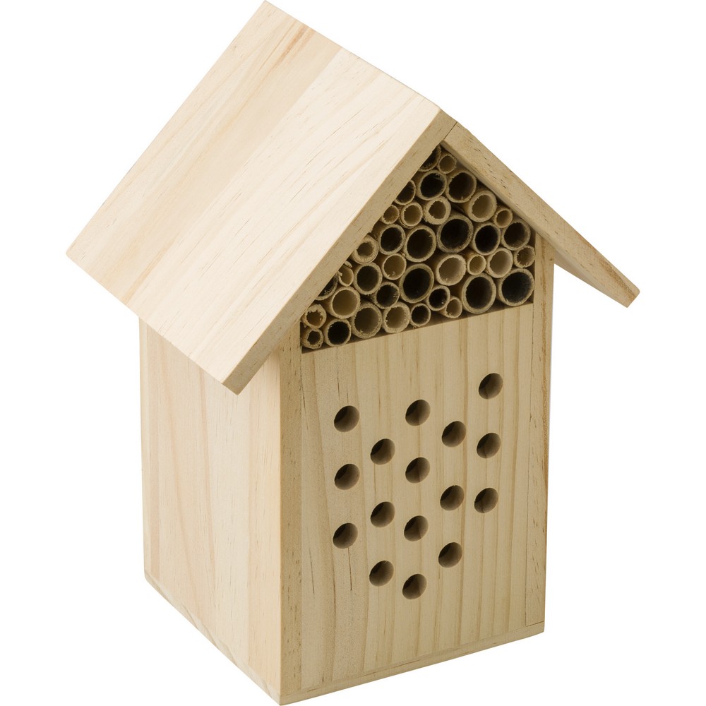 Insektenhaus aus Holz in Braun