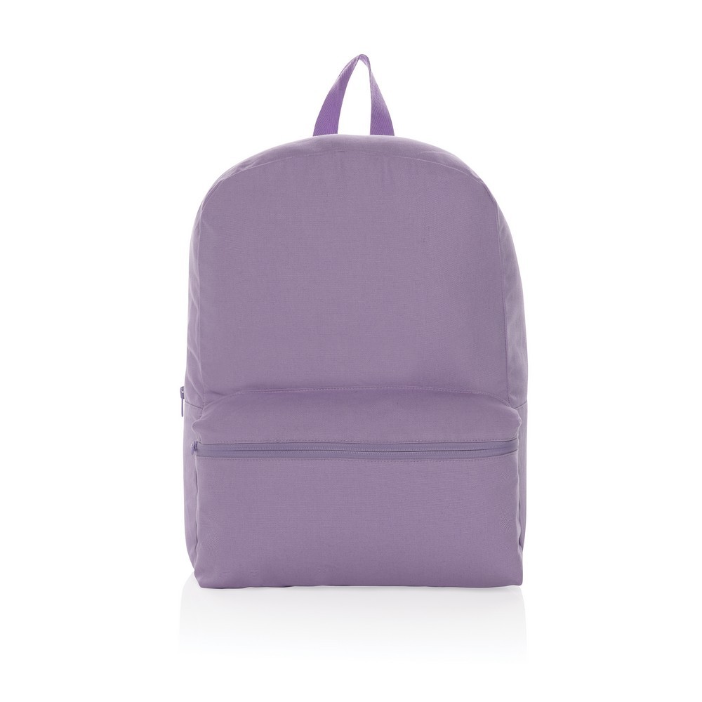 This 285 gsm recycled canvas backpack is a classic for everyday use. This bag features a spacious front and back pocket to hold your other daily essentials. With AWARE™ tracer that validates the genuine use of recycled materials. Each backpack saves on av