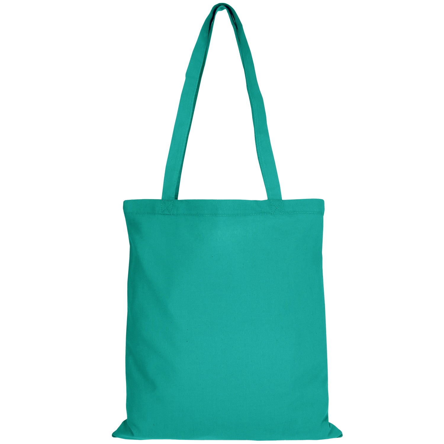 Baumwolltasche CLASSIC mit zwei langen Henkeln in Smaragd