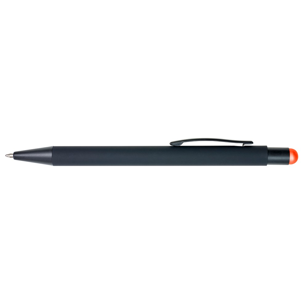 Kugelschreiber mit Touch-Pen in Orange, Ansicht 2