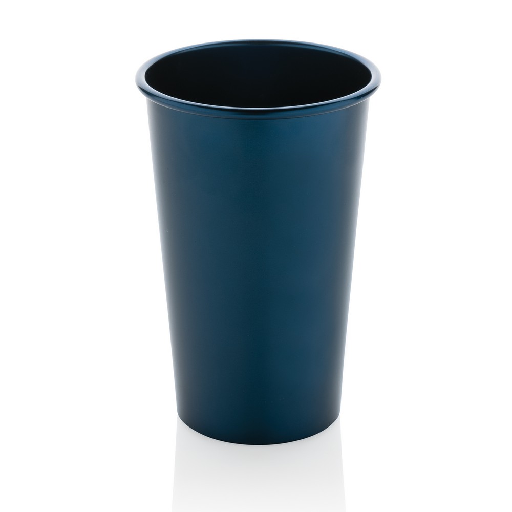 Alo Leight-Weight-Becher aus RCS recyceltem Aluminium 450ml in Blau