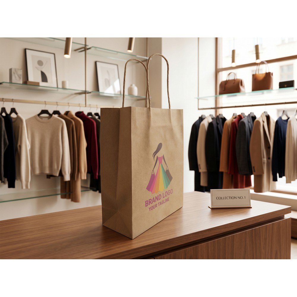 Papiertasche A4 | Wanda BX in Neutral, Ansicht 2