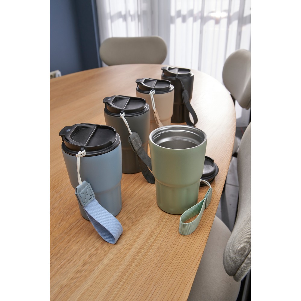 Thermobecher 320 ml in Himmelblau, Ansicht 4
