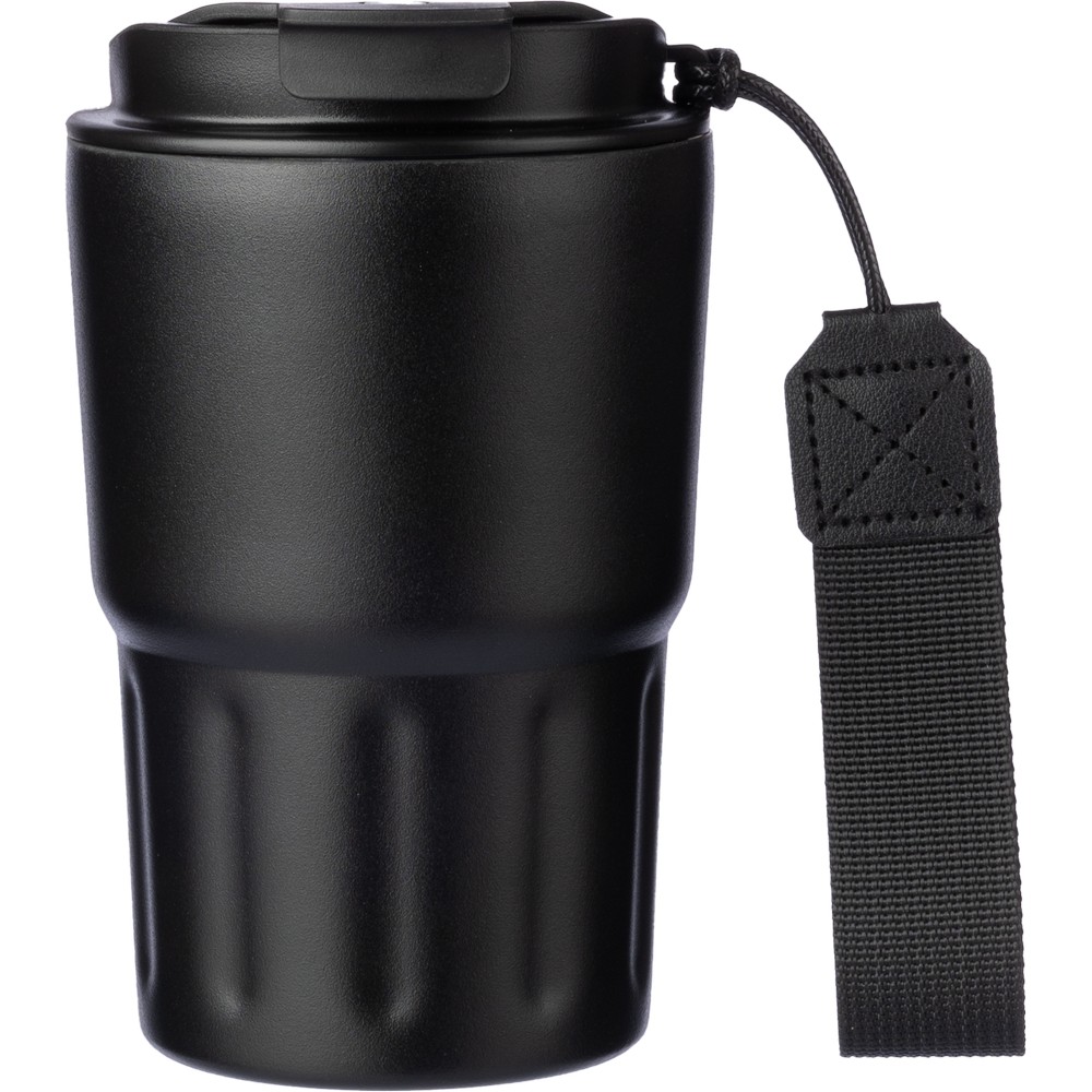 Thermobecher 320 ml in Schwarz, Ansicht 6