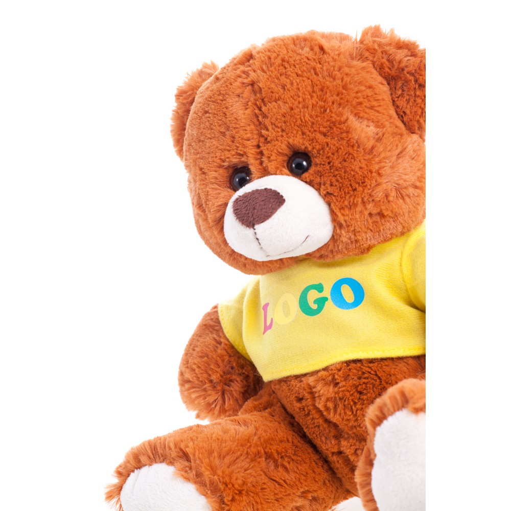 Teddybär mit T-Shirt | Josh Brown in Braun, Ansicht 5