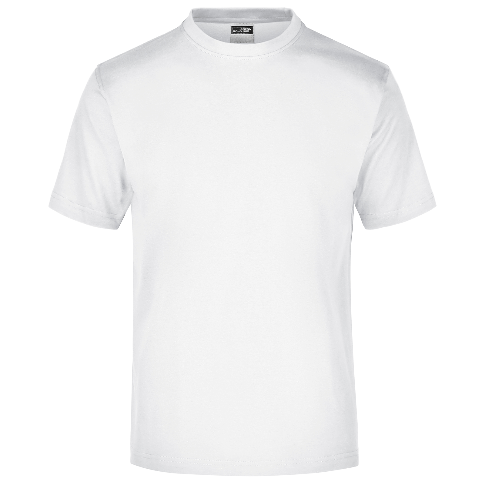 Basic T-Shirt in Weiß