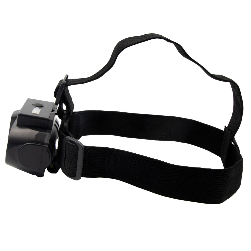 Stirnlampe mit LED und COB-Licht | Chad in Schwarz, Ansicht 8