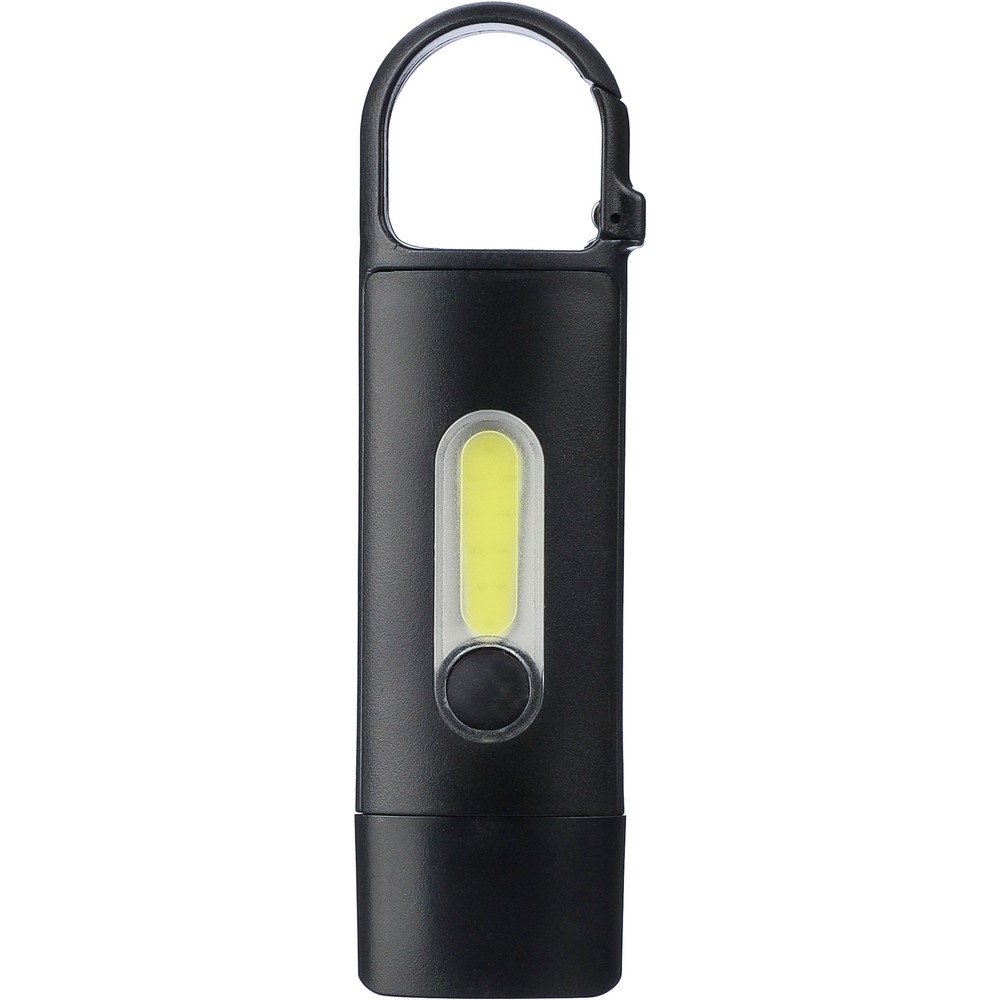 Schlüsselanhänger, Mini-Taschenlampe in Schwarz, Ansicht 5