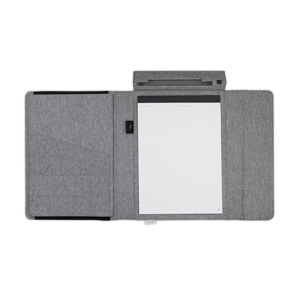 Konferenzmappe BrandCharger Noty Folio in Grau, Ansicht 5