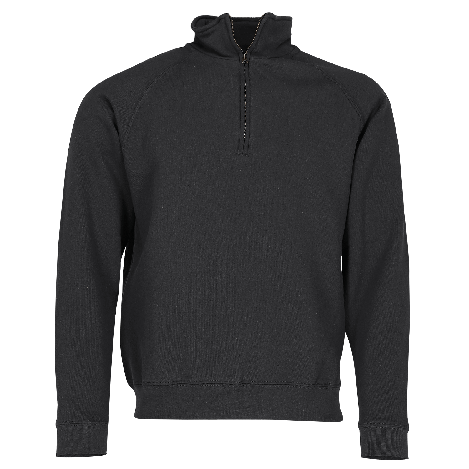 Fruit of the Loom Classic Zip Neck Sweat
