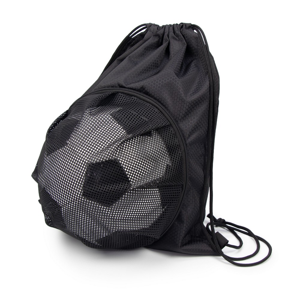 Beutel mit Kordelzug für einen Ball | Varno in Schwarz