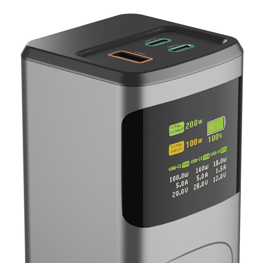 Powerbank 24000 mAh Hama High Power 200 W in Graphit, Ansicht 5
