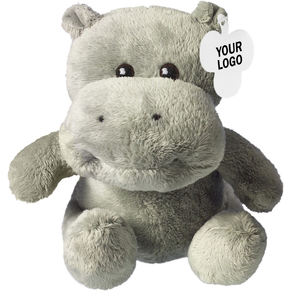 Plüsch Nilpferd in Neutral