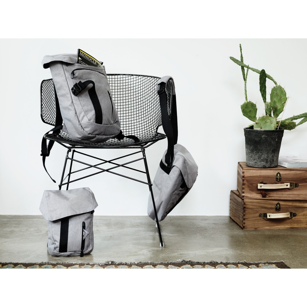 Osaka-Rucksack in Grau, Ansicht 7