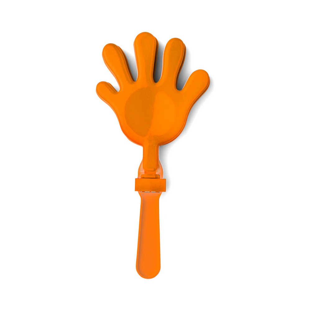 Hand-Klapper in Orange