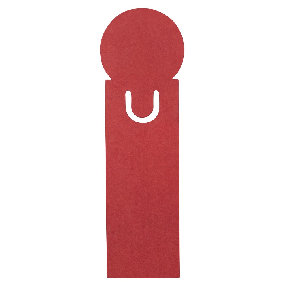 Haftnotizenset, Lesezeichen, Haftnotizen, Lineal in Rot, Ansicht 4