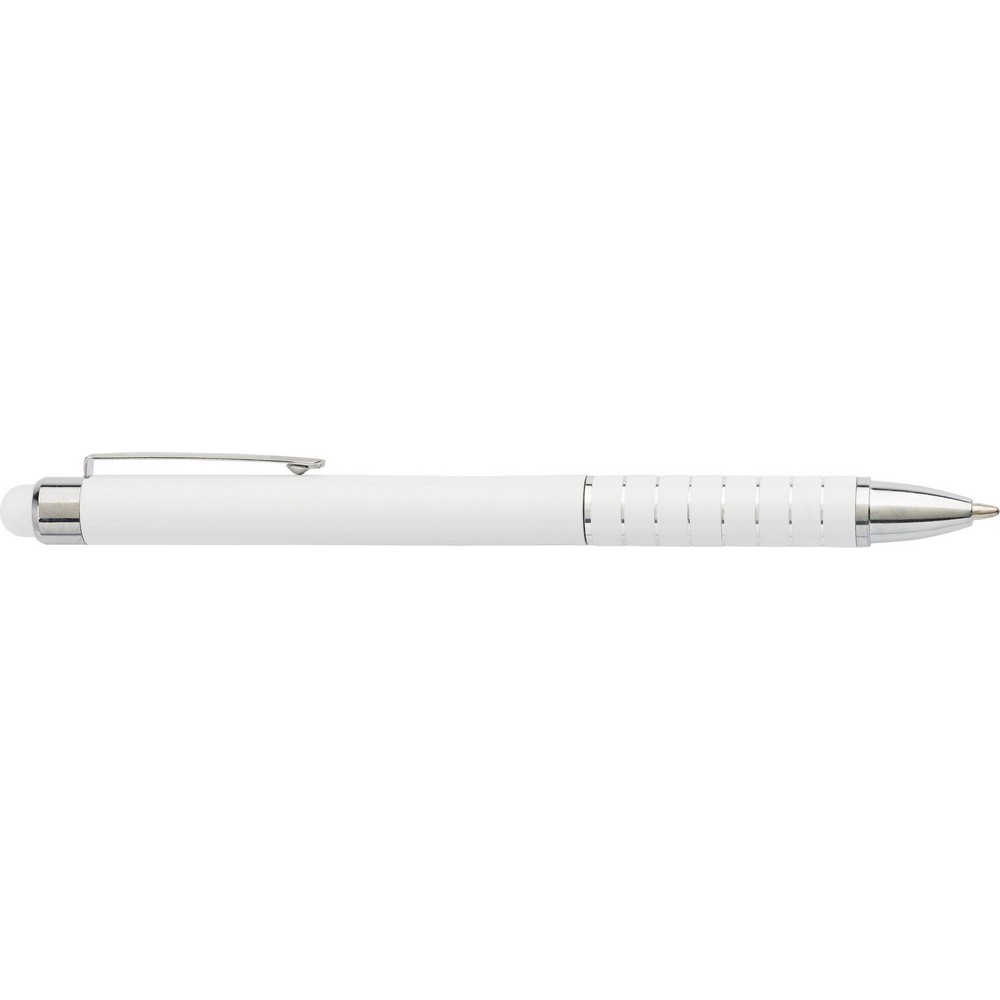 Kugelschreiber mit Touch-Pen in Weiß, Ansicht 4
