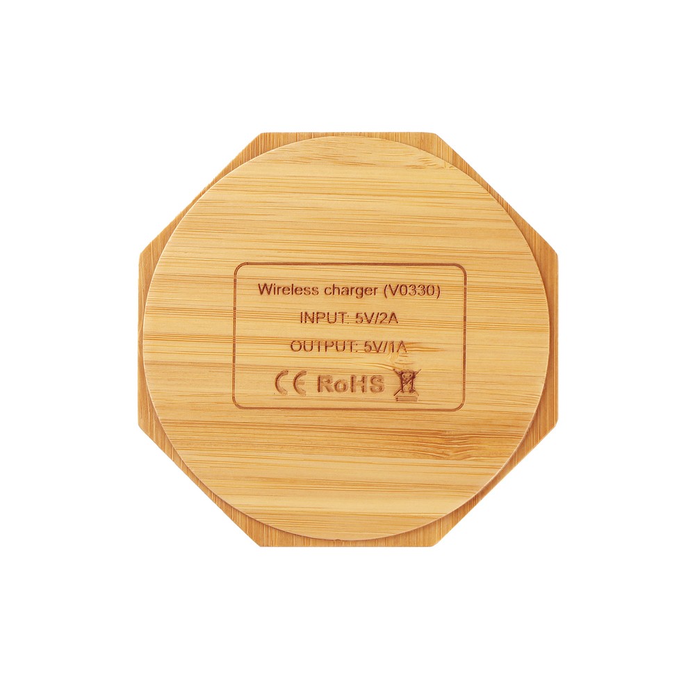 Bamboo Wireless Ladegerät 5W | Matilda in Neutral, Ansicht 10