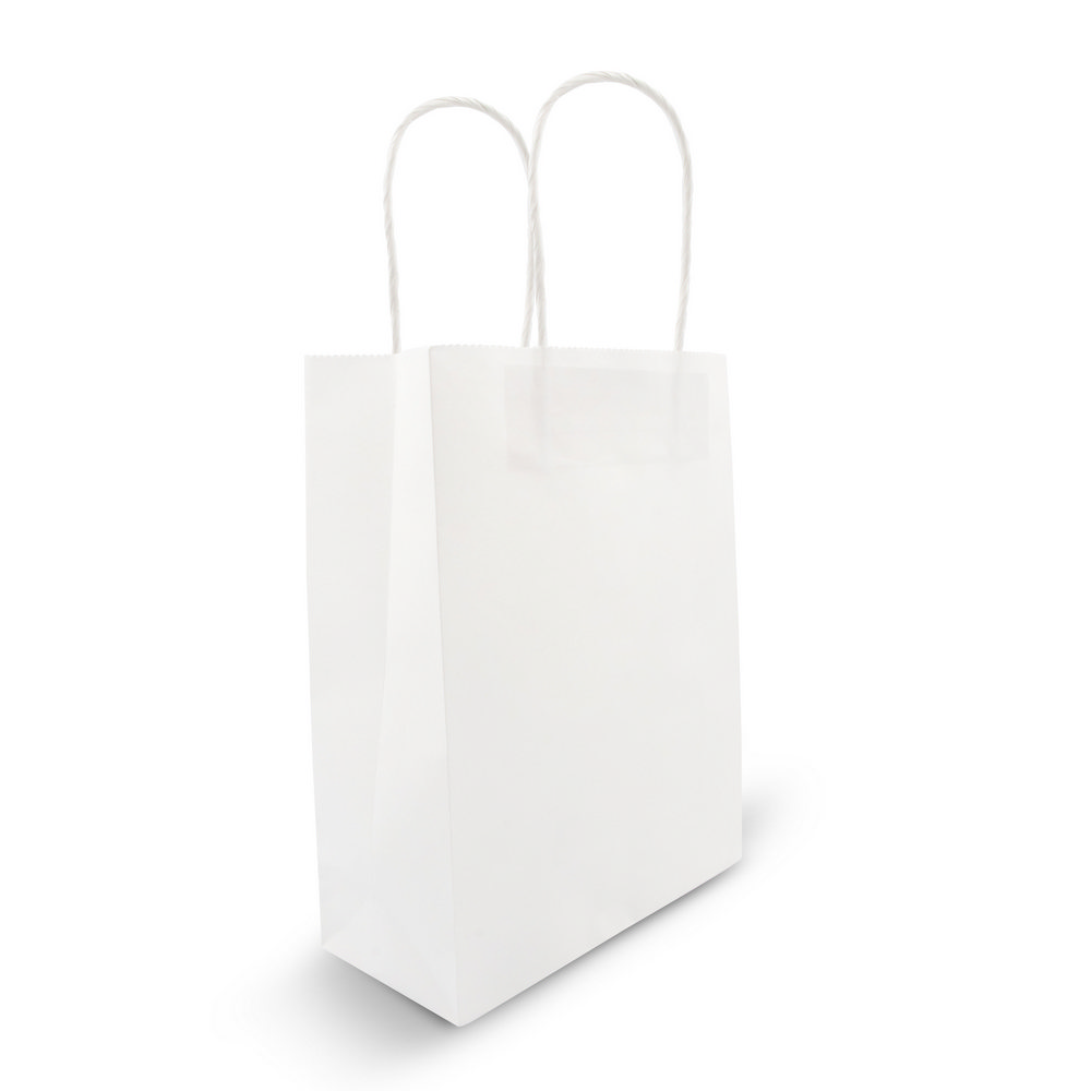 Papiertasche A4 | Dialla B in Weiß, Ansicht 4
