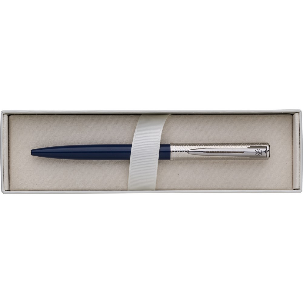 Kugelschreiber Waterman Allure Deluxe in blau, Ansicht 2