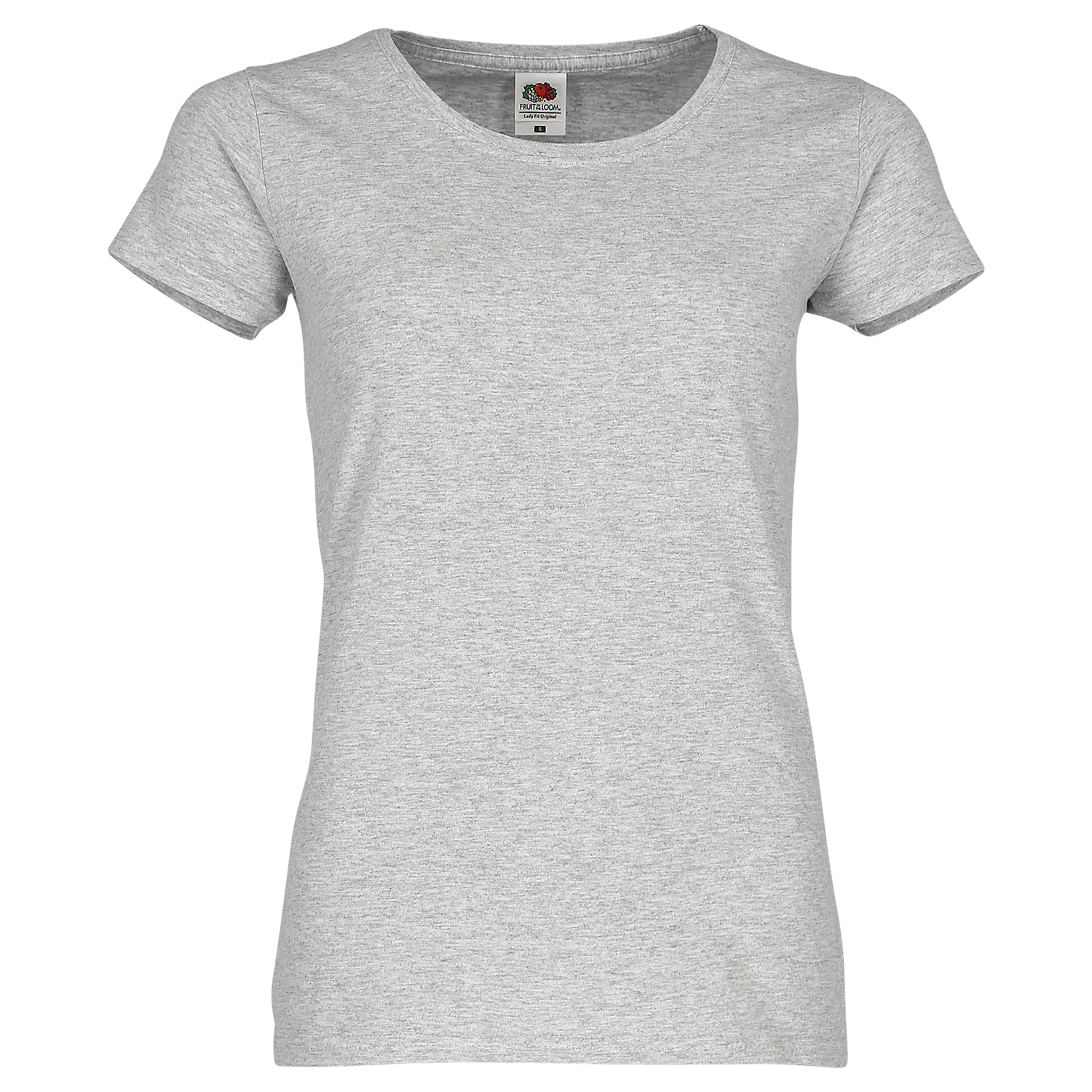 Fruit of the Loom Damen Original T-Shirt in Graumeliert