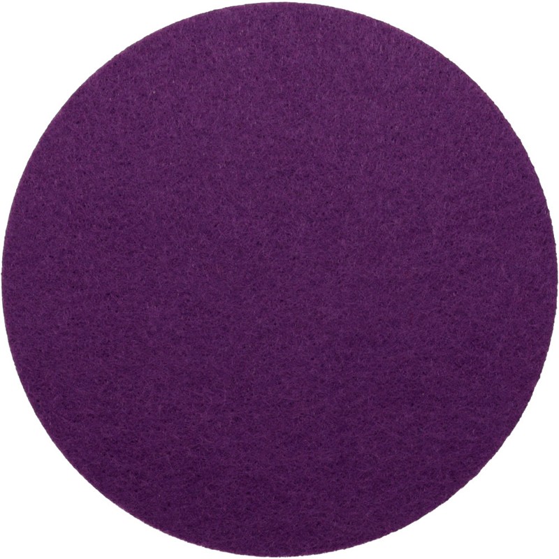 Filzuntersetzer rund Ø 25 cm in Lila