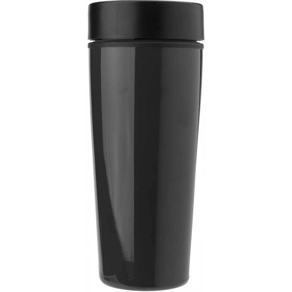 Reisebecher 450 ml in Schwarz, Ansicht 2