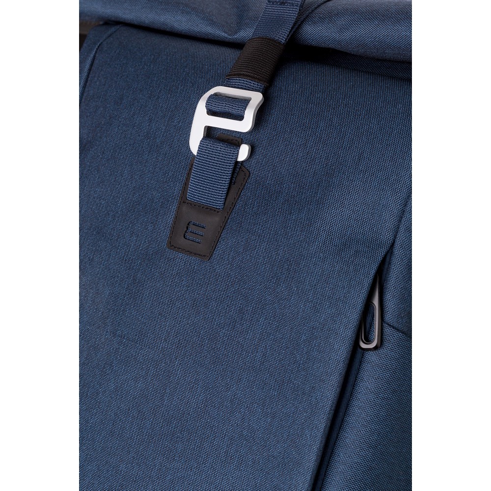 Aufrollbarer Rucksack in Dunkelblau, Ansicht 5