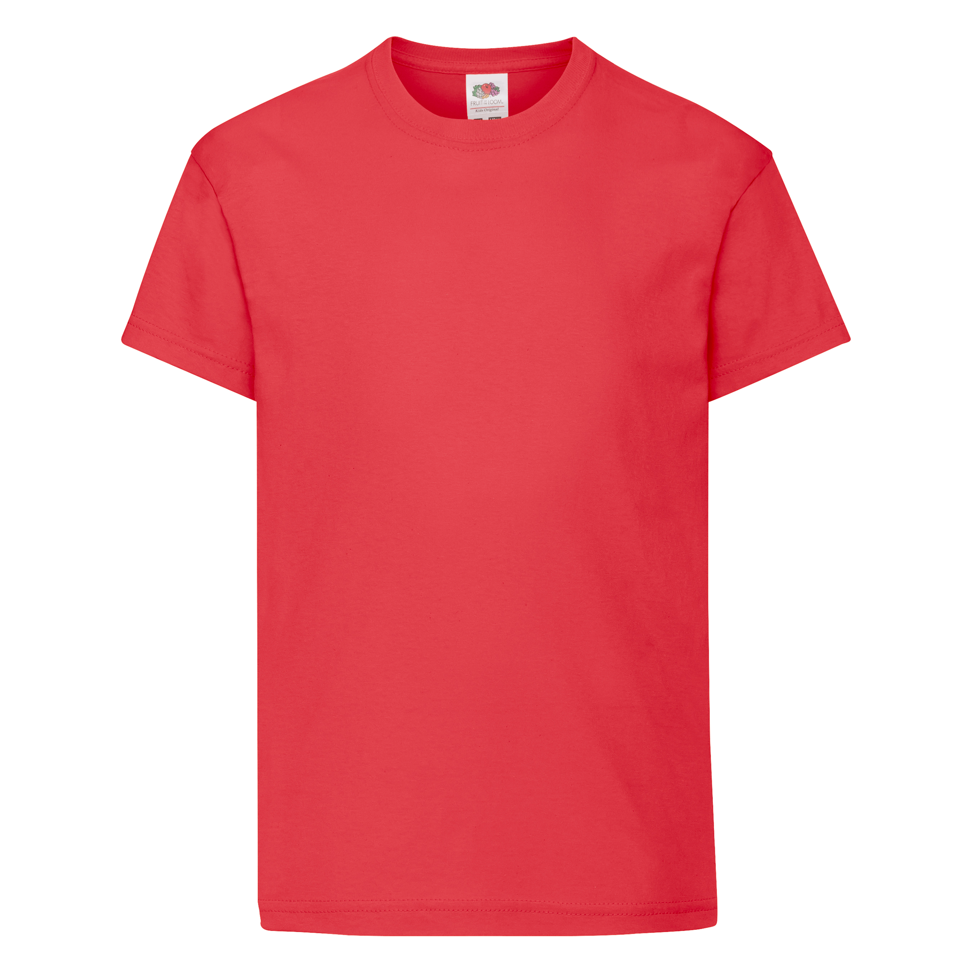 Fruit of the Loom Kinder Iconic 195 T in Rot