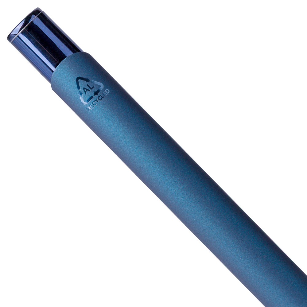 Kugelschreiber aus recyceltem Material in 8 Farben – VB130 in blau, Ansicht 4