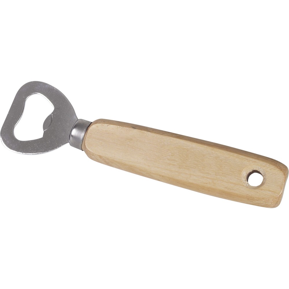 Flaschenöffner aus Holz in Braun