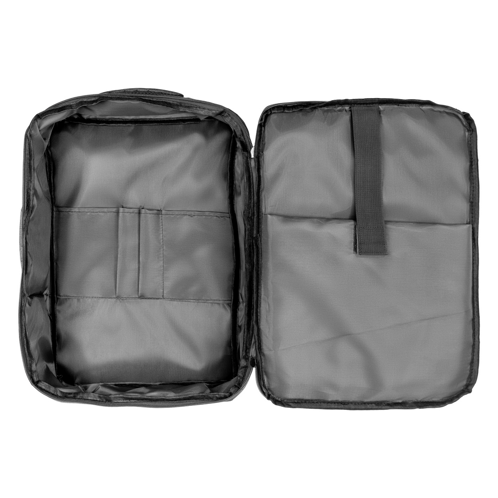 RPET Rucksack, Laptoptasche 15,6" | Tahir in Schwarz, Ansicht 9