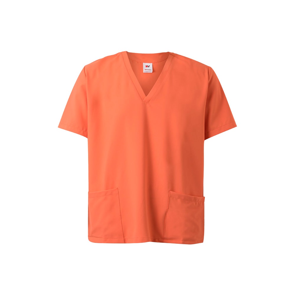 Kurzarm-Tunika (140 g/m²), aus 100 % Mikrofaser | VL Flora – Orange