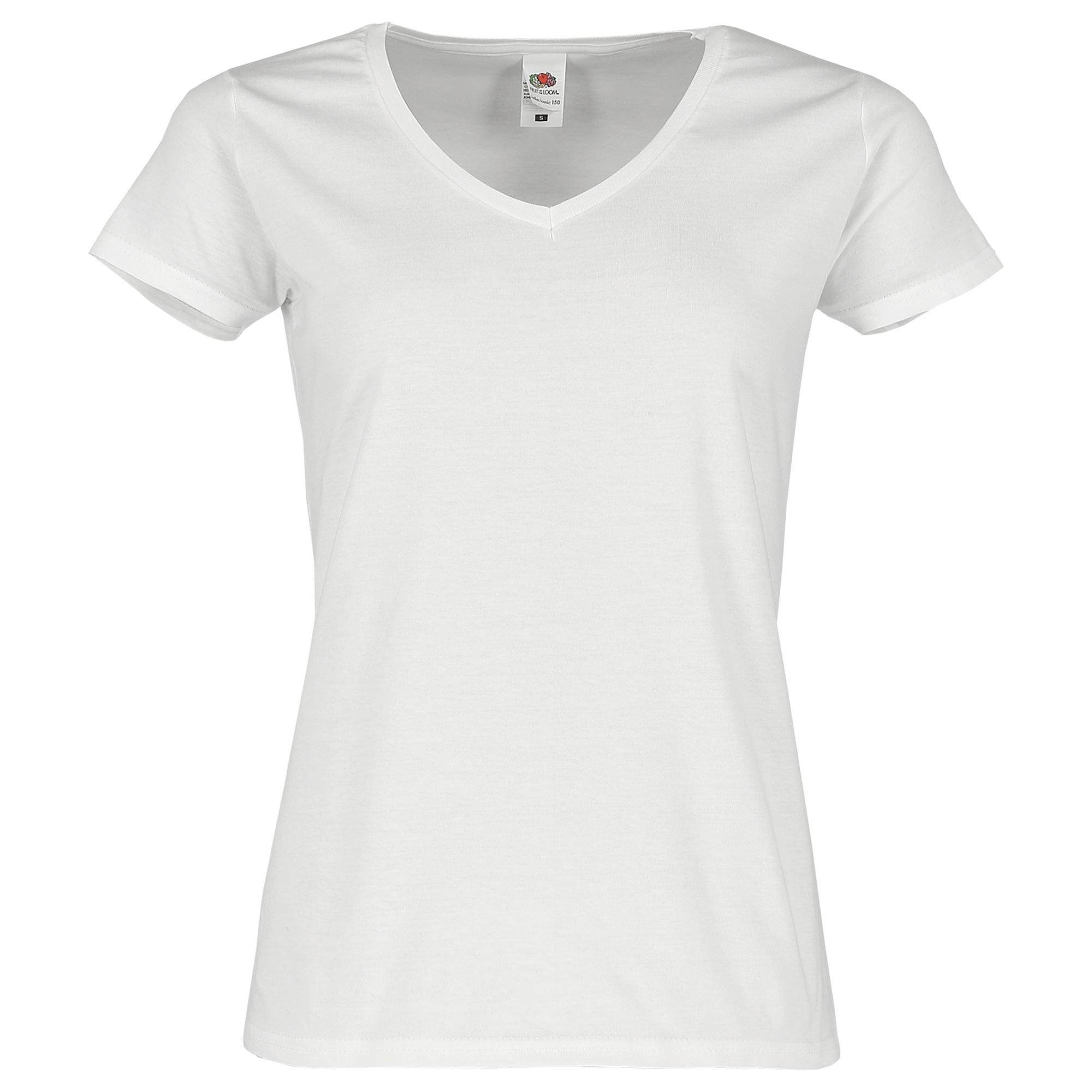 Fruit of the Loom Damen Iconic 150 V-Neck T-Shirt