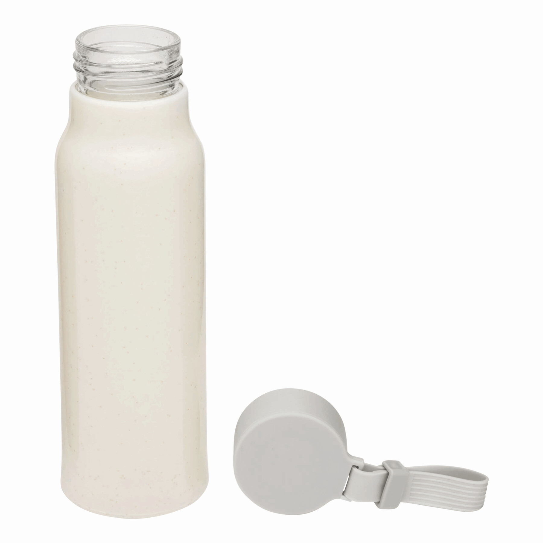 Glas-Trinkflasche mit Ummantelung | Mecozi Drink