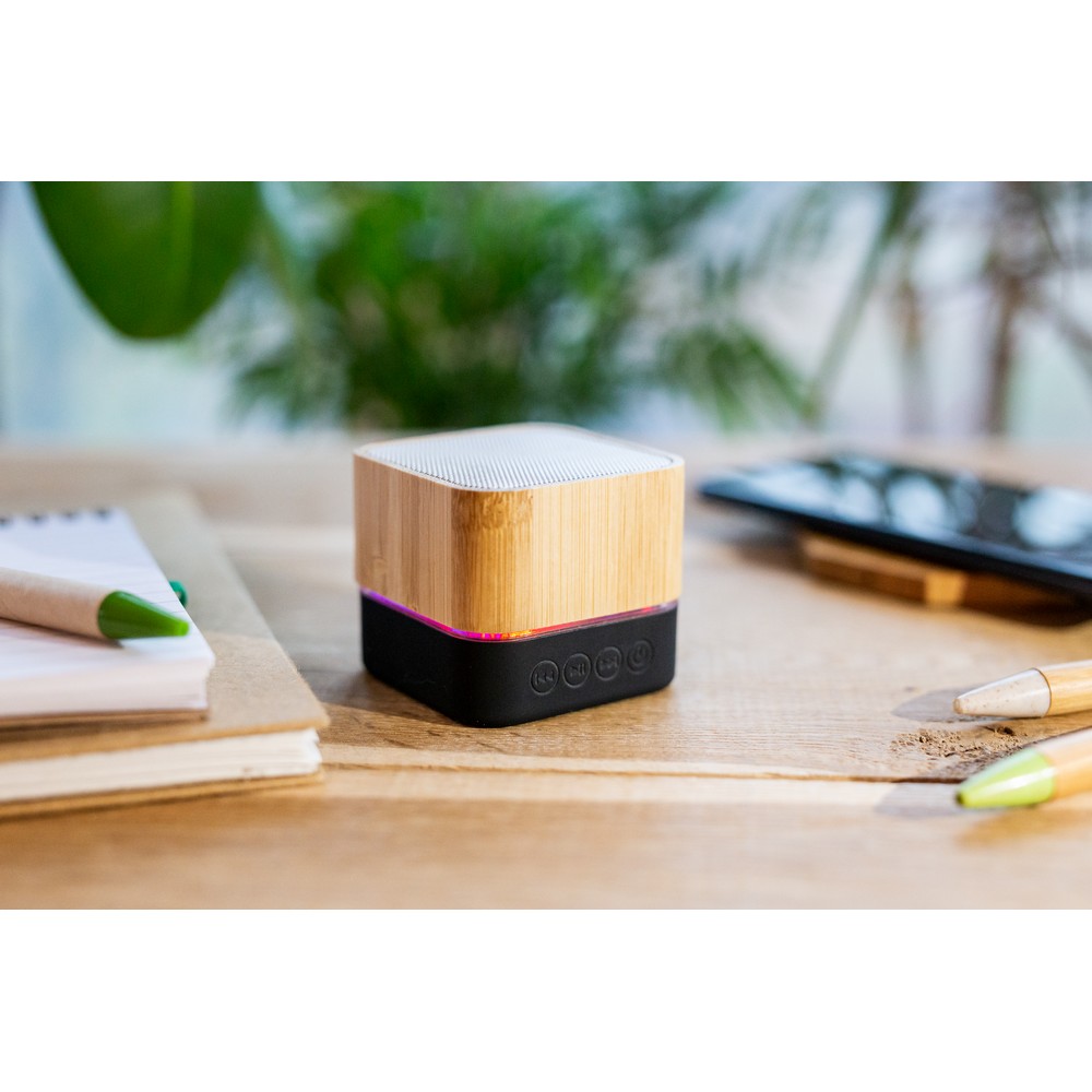 Wireless Bambuslautsprecher 3W | Sheppard in Holz, Ansicht 4