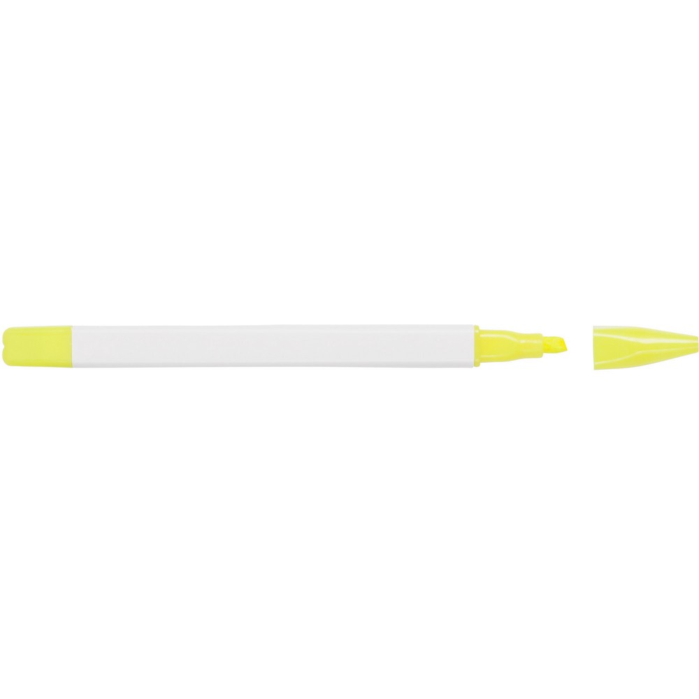 Schreibset, Bleistift, Textmarker und Kugelschreiber in Weiß, Ansicht 13