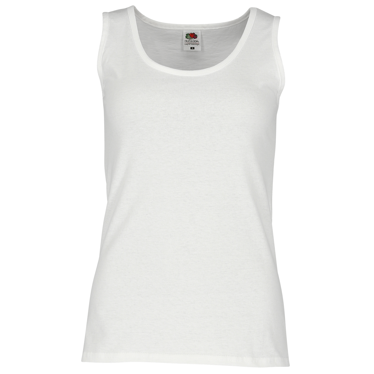 Fruit of the Loom Damen Valueweight Vest in Weiß