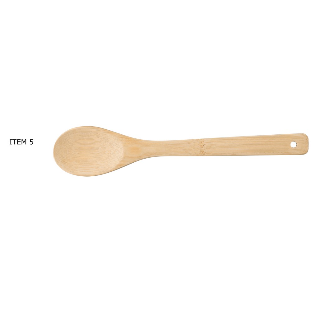 Bambus-Küchenset, 5-tlg in Braun, Ansicht 8