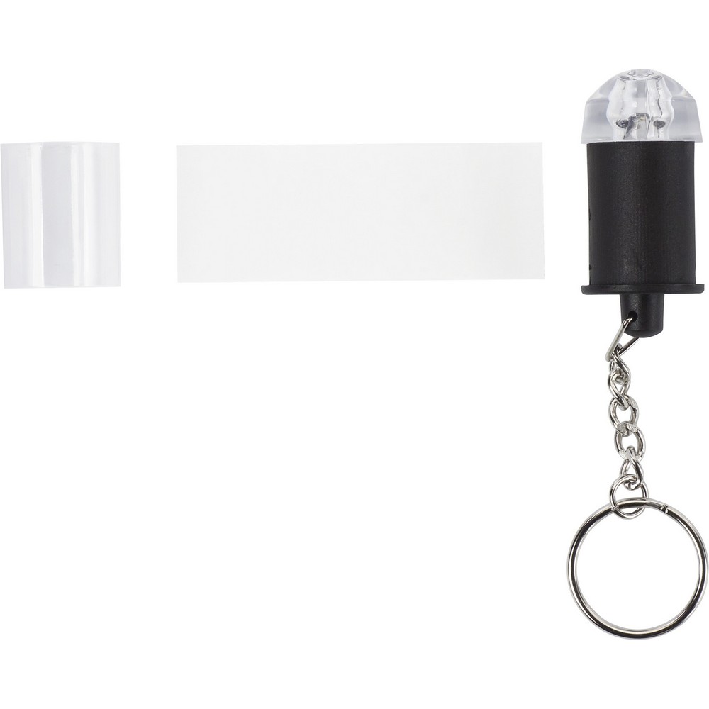 Schlüsselanhänger, Taschenlampe in Neutral, Ansicht 2