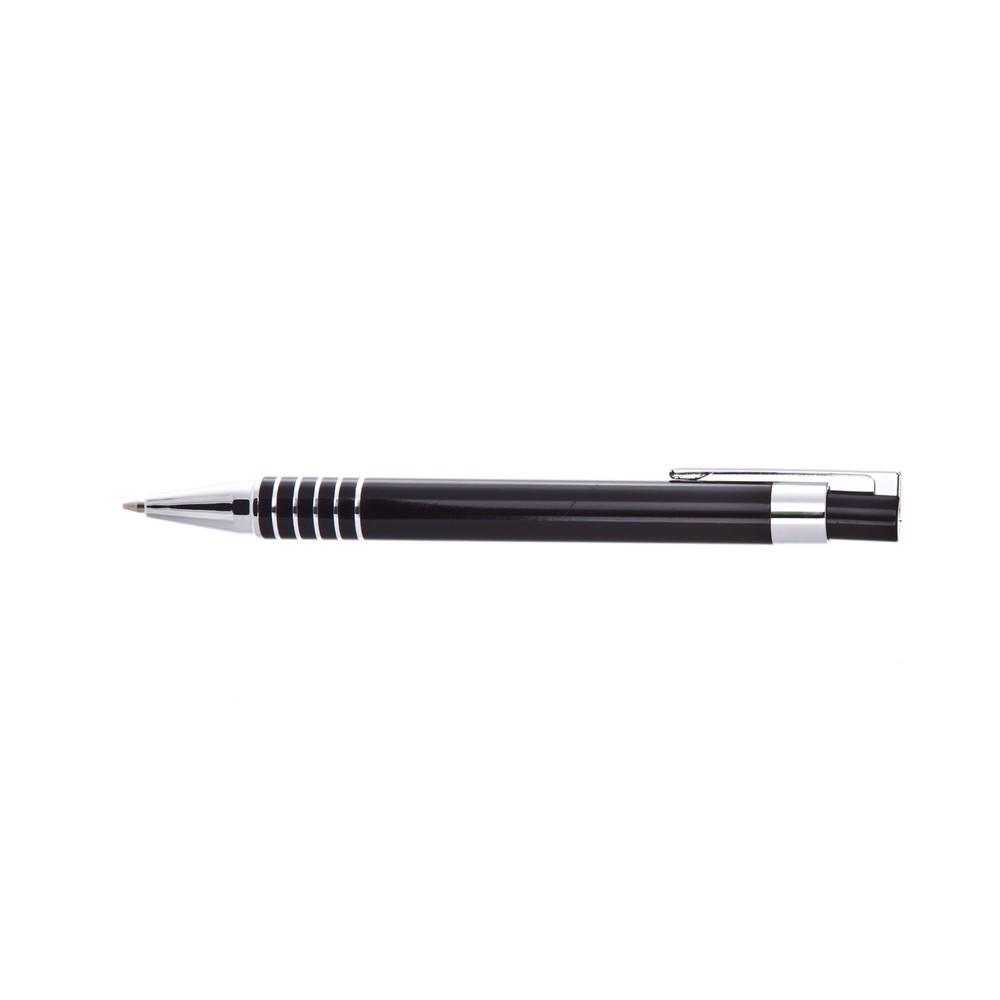 Schreibset, Kugelschreiber und Druckbleistift in Schwarz, Ansicht 2