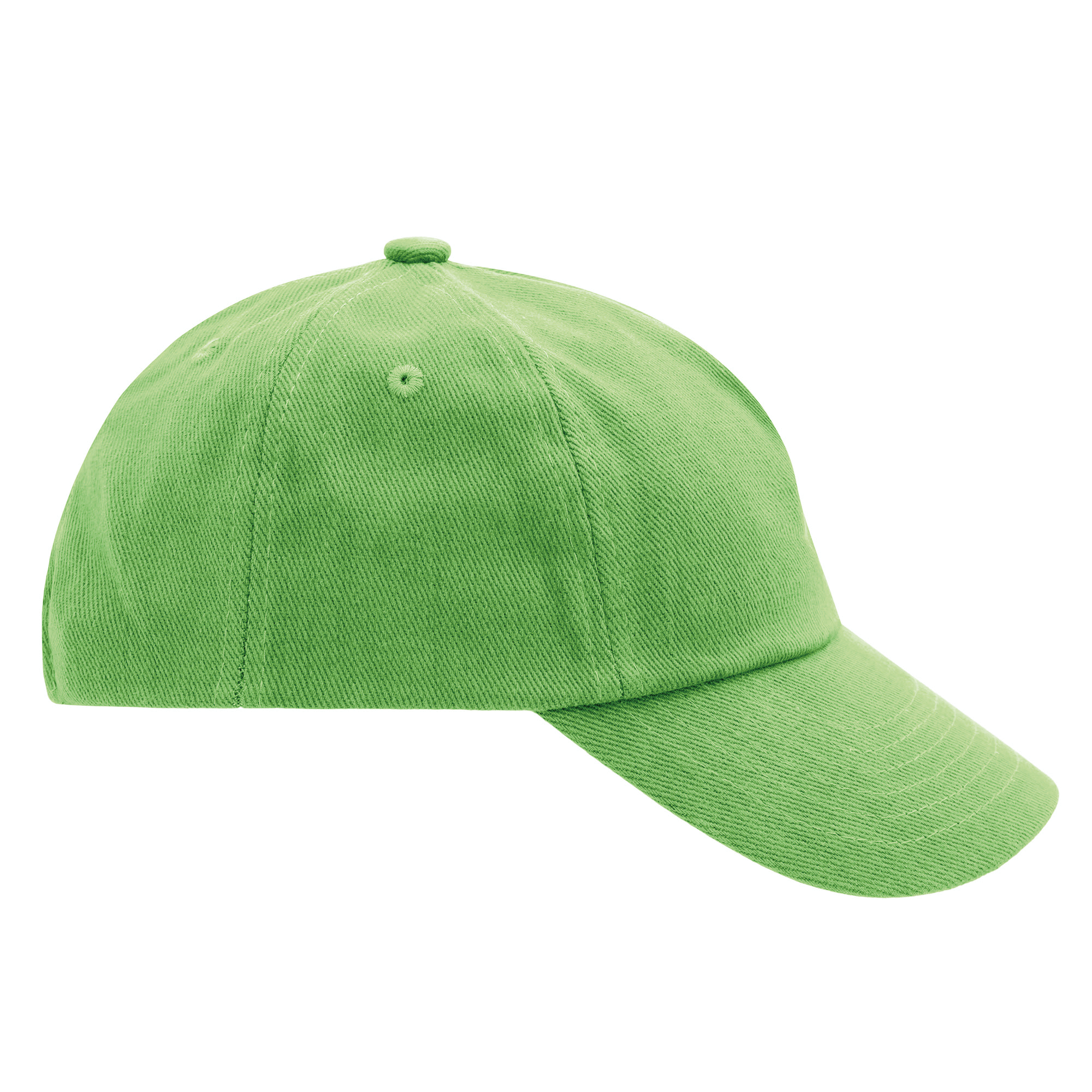5 Panel Kinder Cap in Limettengrün
