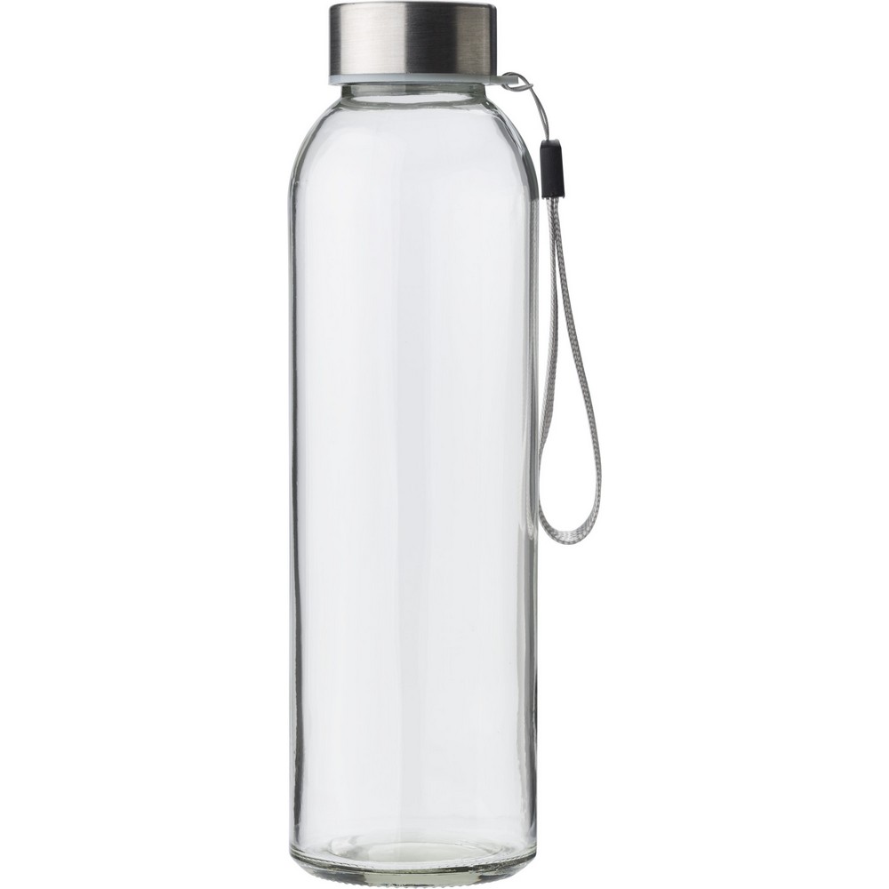 Glasflasche 500 ml in Grau, Ansicht 2