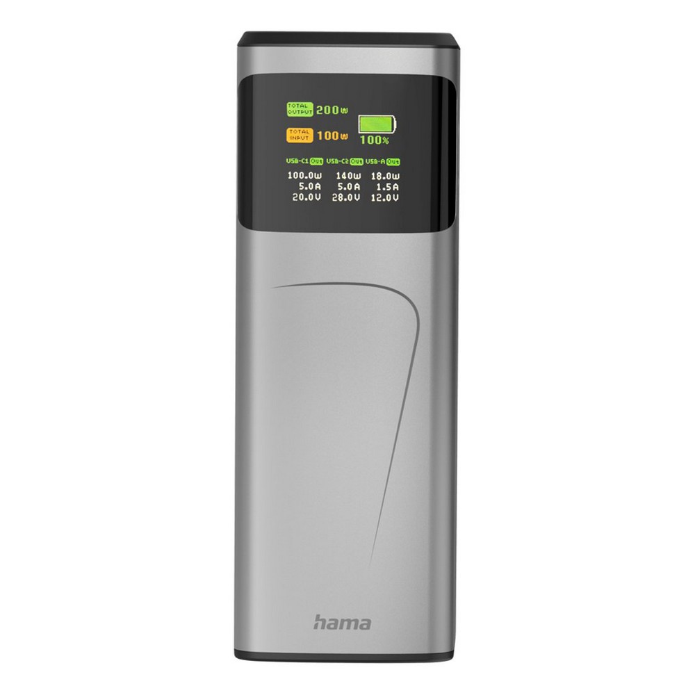 Powerbank 24000 mAh Hama High Power 200 W in Graphit, Ansicht 16