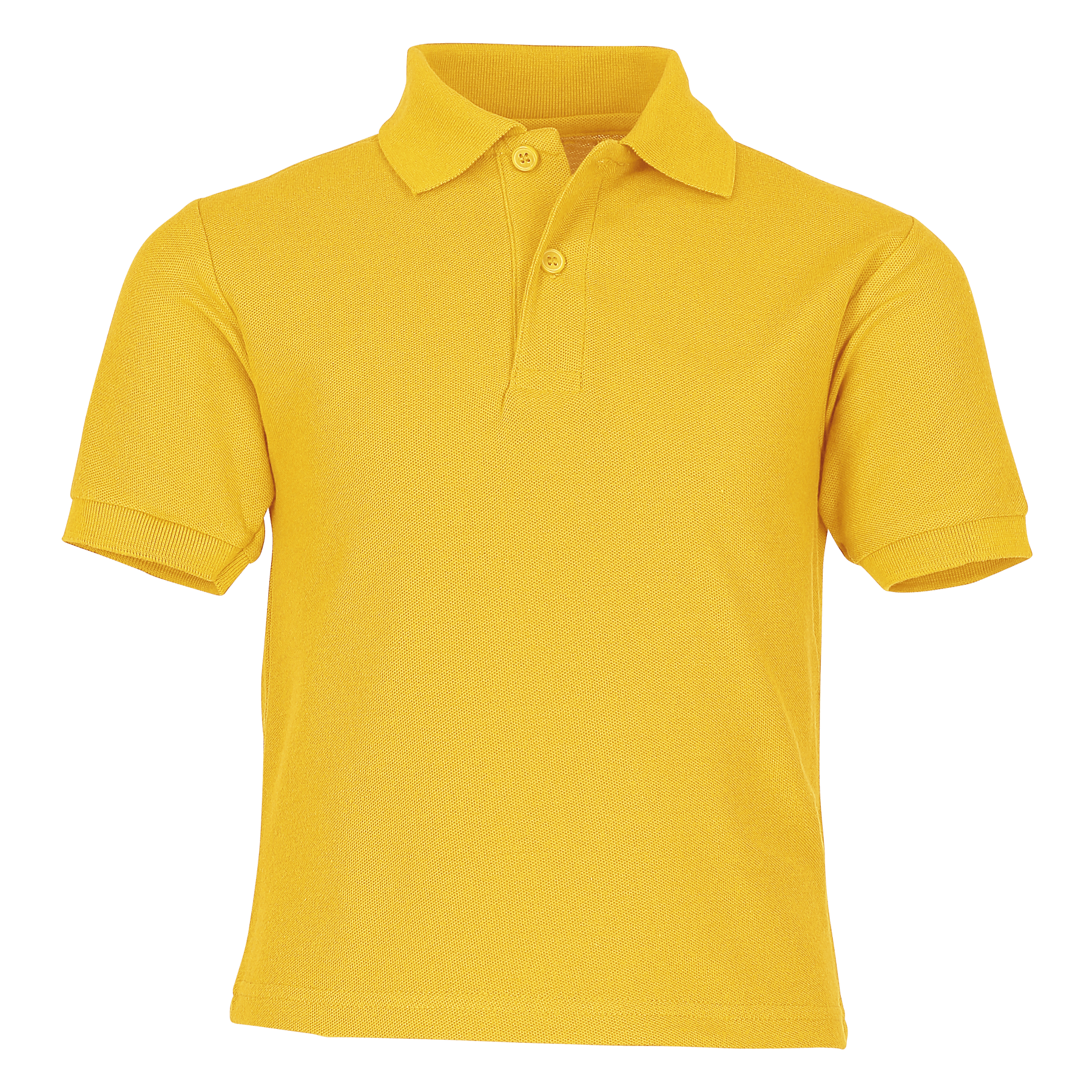 Fruit of the Loom Kinder 65/35 Polo in Sonnenblumengelb