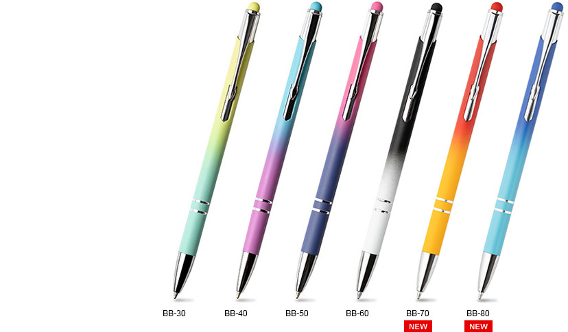 Bello Beauty Touchpen-Kugelschreiber | Metall – alle Farben