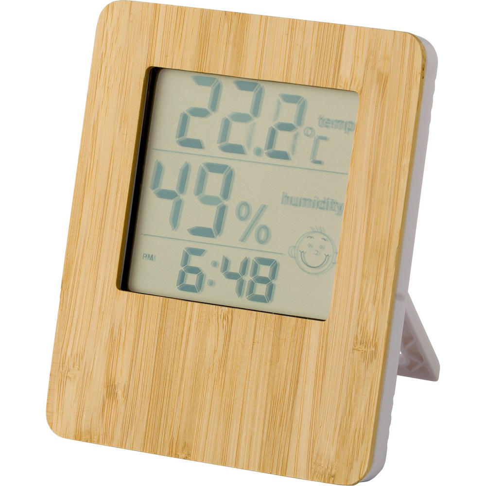 Wetterstation in Holz