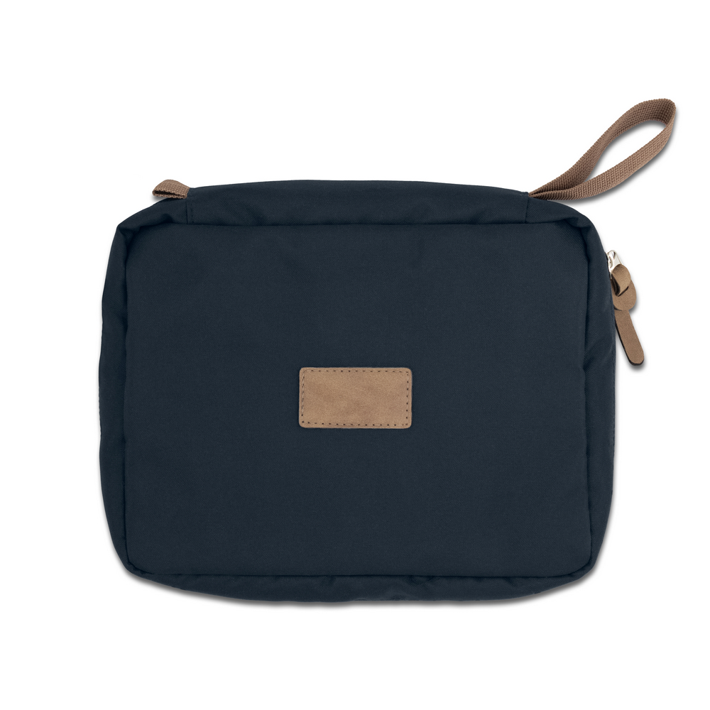RPET Kosmetiktasche B'RIGHT | Zoe in Dunkelblau, Ansicht 4