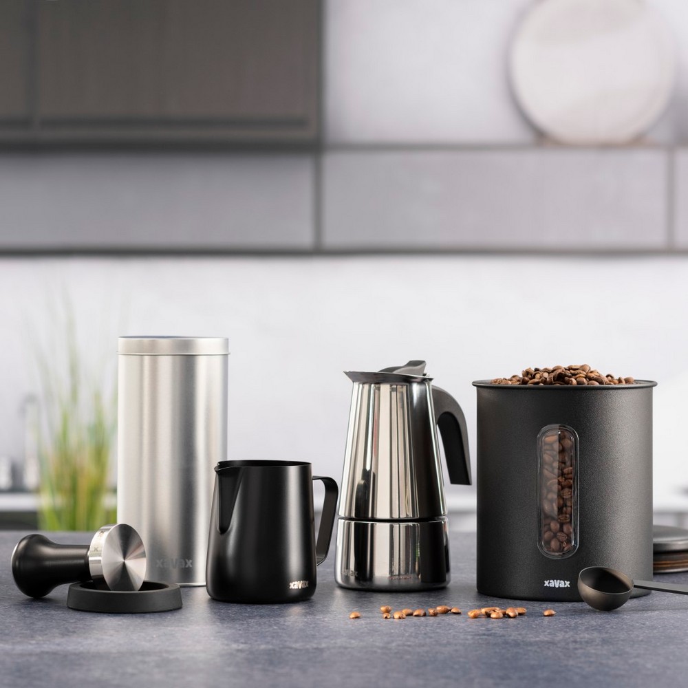 Espressokanne 200 ml von Xavax in Silber, Ansicht 10